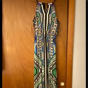 Multi colored maxi